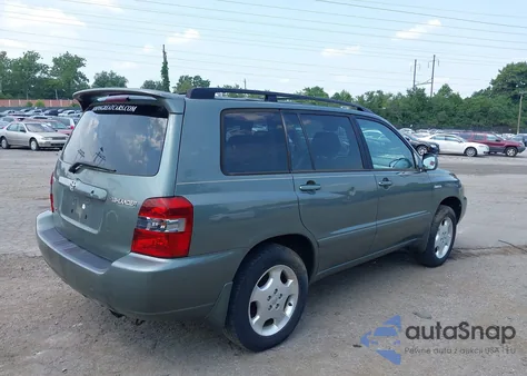 2006 Toyota Highlander Limited V6 from USA, damaged, VIN JTEEP21A560156379